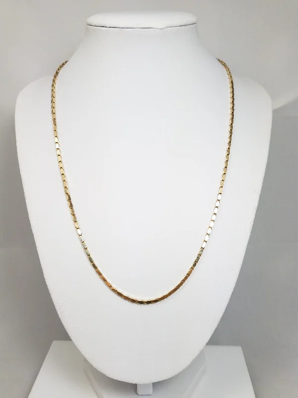 Ladies Necklaces for Grandma Glow-Fantastic Fancy Link 19.75" Necklace in 14k Yellow Gold