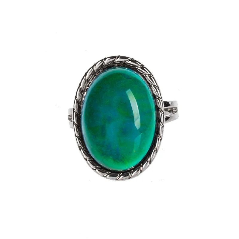 Ladies Glow Rings -Ganz : Color Changing Mood Ring Charm