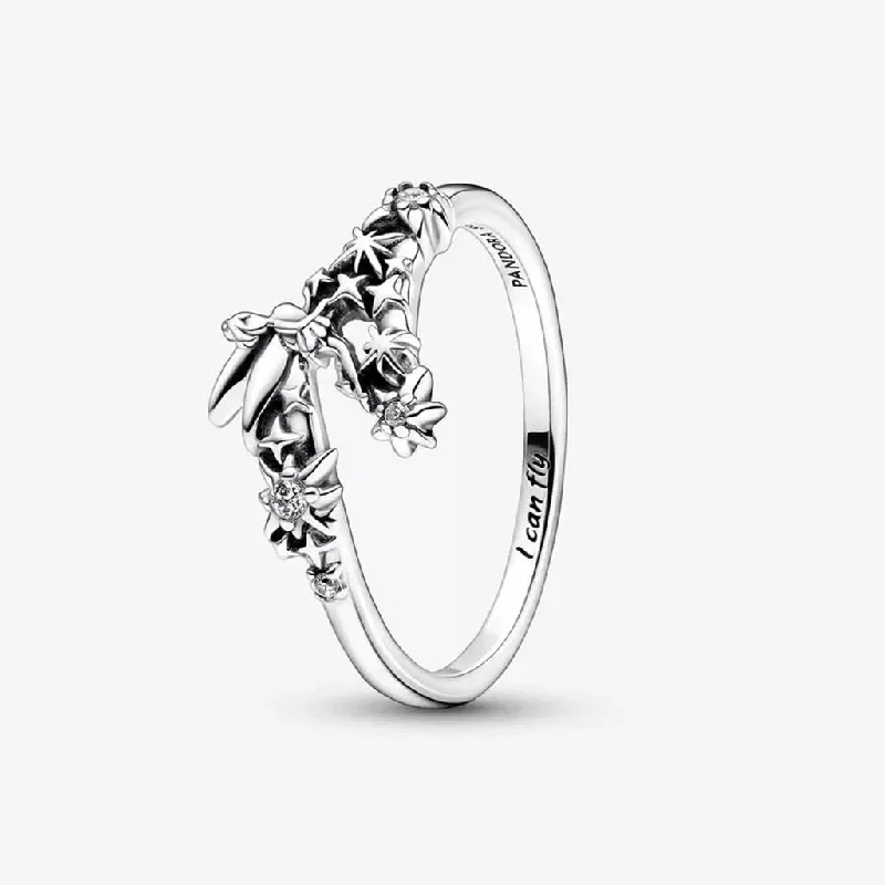 Ladies Vintage Rings -PANDORA : Disney Tinker Bell Sparkling Ring