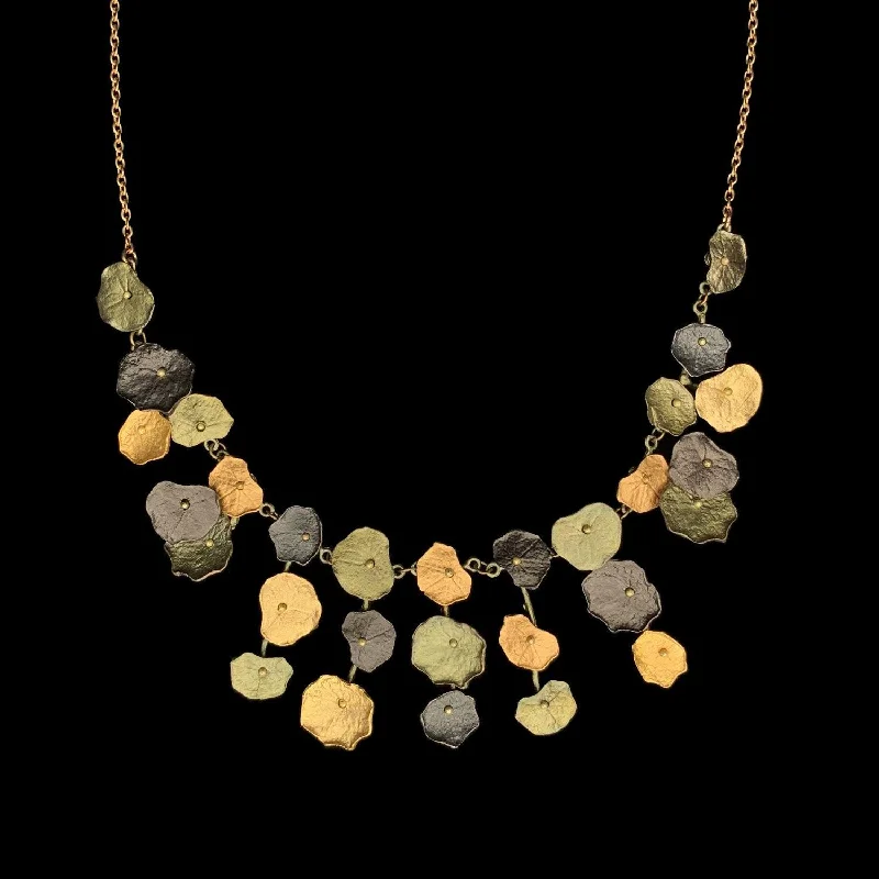 Ladies Necklaces with Star Shine-Nasturtium Necklace - Statement