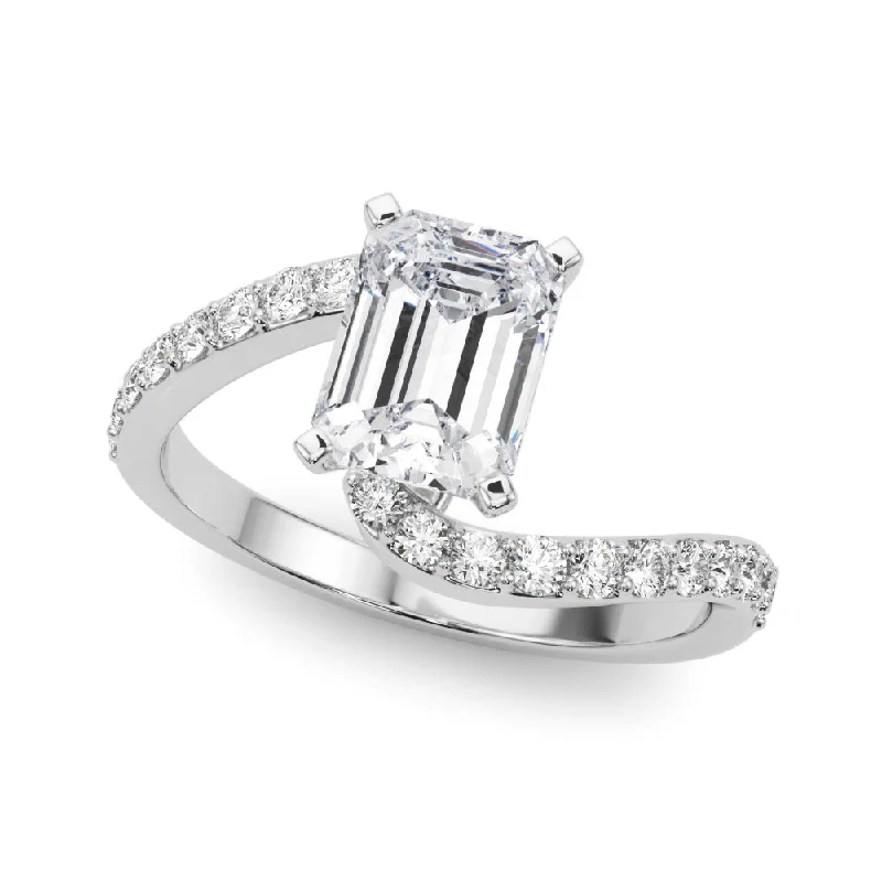 Ladies Engagement Rings with Taaffeite Shine-14K Engagement Ring