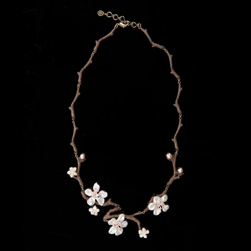 Ladies Necklaces Clean Glow-Cherry Blossom Necklace