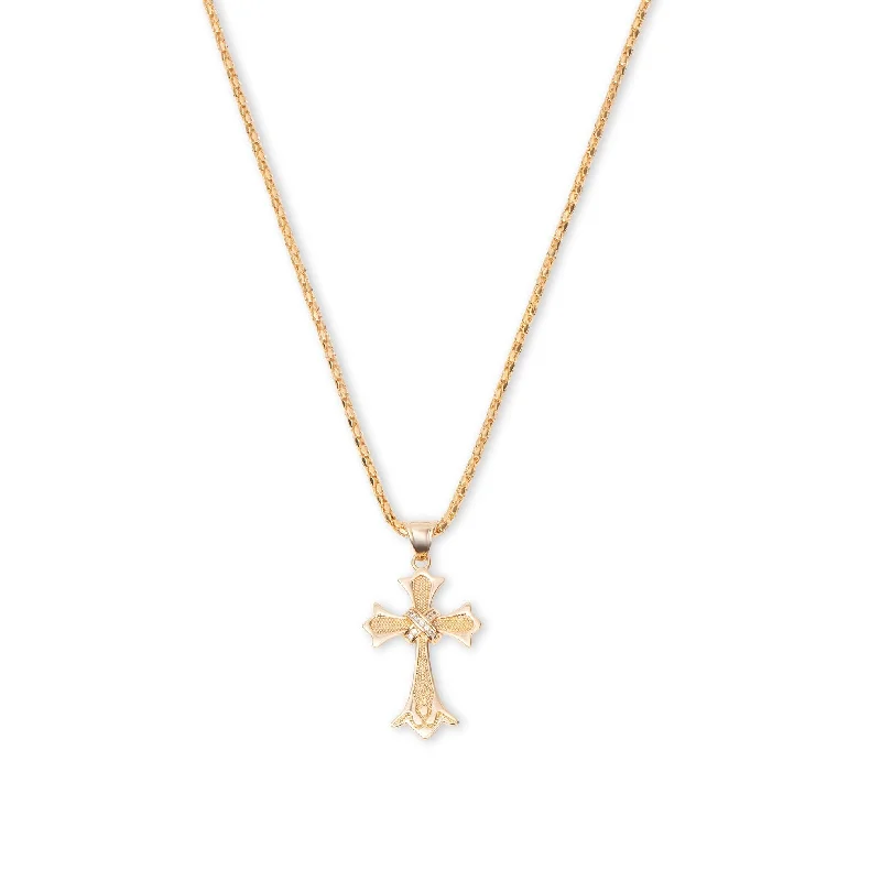 Ladies Necklaces Ever Chic-THE GRANADA CROSS NECKLACE