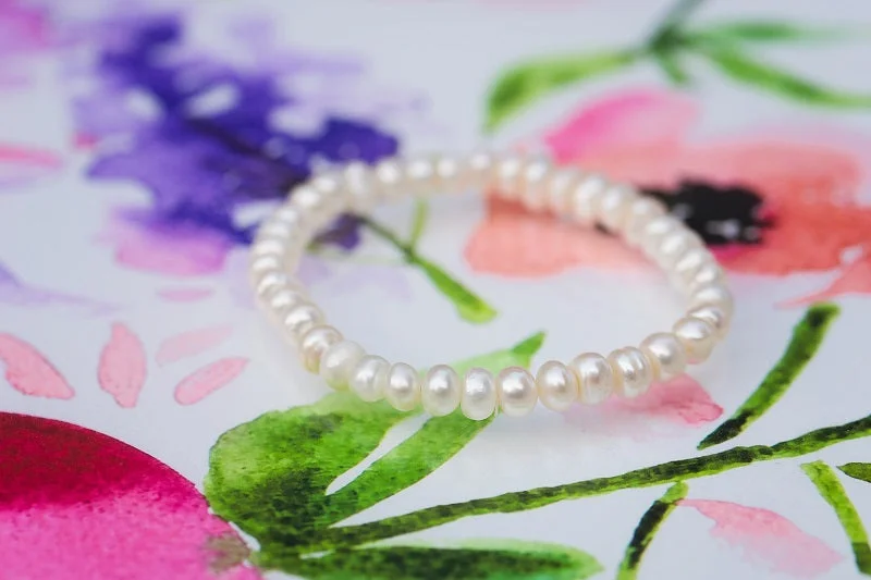 Ladies Astrology Bead Bracelets -Heirloom Pearl Bracelet