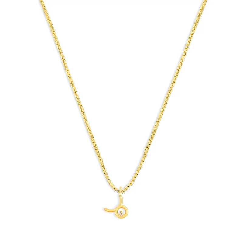 Ladies Necklaces with Anchor Shine-THE ZODIAC PENDANT NECKLACE (GREG YÜNA X THE M)