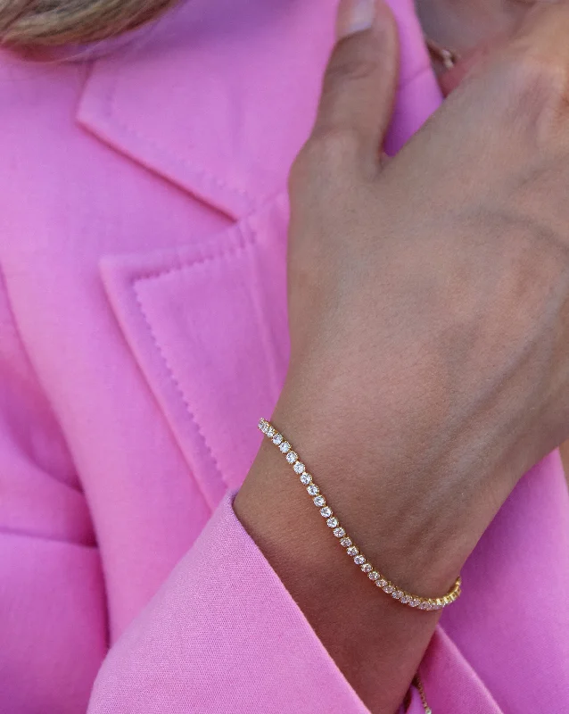 Ladies Love Knot Bracelets -Tiffany Tennis Bracelet