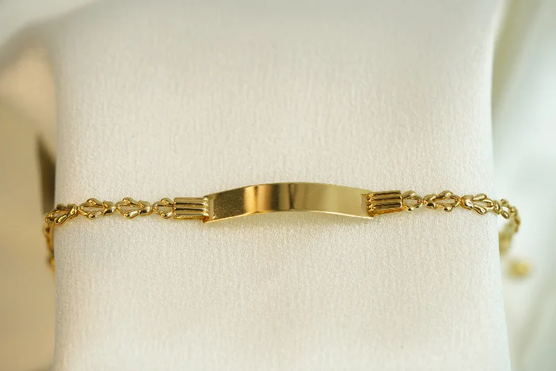 Ladies Explorer Bracelets -14k Unique ID Bracelet