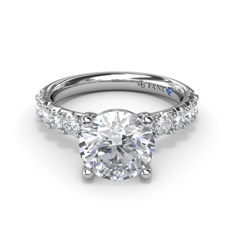 Ladies Engagement Rings Simple Glow-Classic Solitaire Diamond Engagement Ring S4072