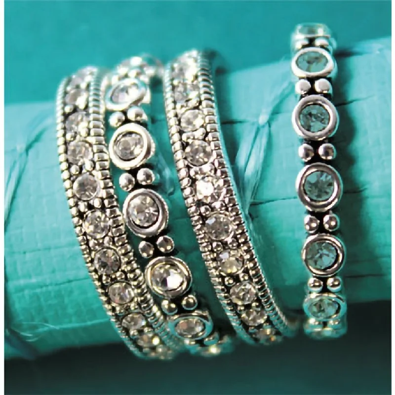 Ladies Club Rings -Center Court : DaVinci Stacks: Top 12 Stack Ring Styles