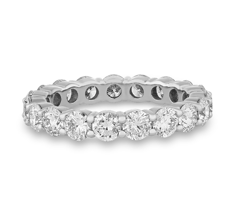 Ladies Adventure Rings -Endless Diamond Eternity Ring, 2.05 Carats