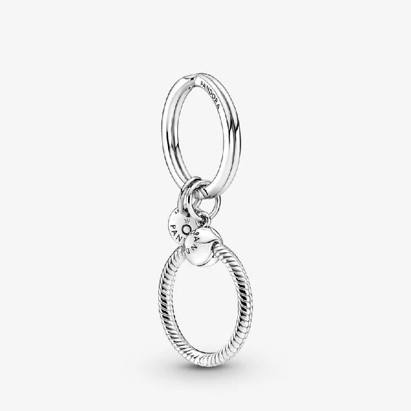 Ladies Heart Rings -PANDORA : Pandora Moments Charm Key Ring