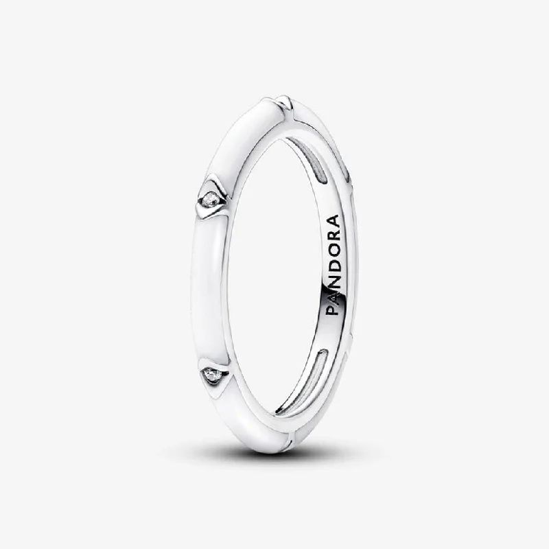 Ladies Promise Rings -PANDORA : ME Stones & Enamel Ring - Sterling Silver