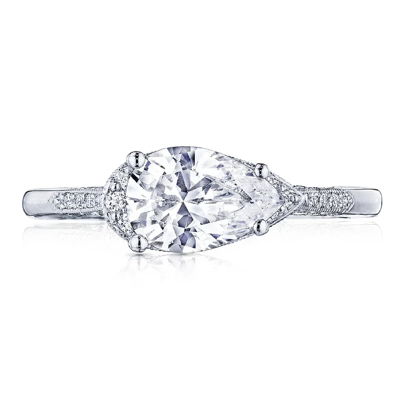 Ladies Engagement Rings Soul Spark-Simply TACORI | Pear Solitaire Engagement Ring 2655PS85X55