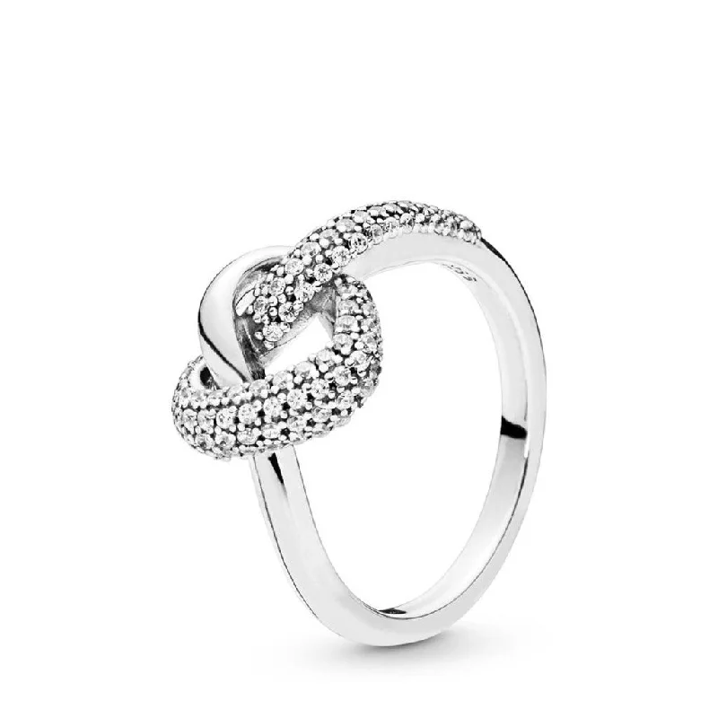 Ladies Animal Rings -PANDORA : Knotted Heart Ring