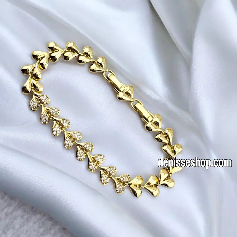 Ladies Retro Charm Bracelets -14K ELEGANT BRACELET BR645