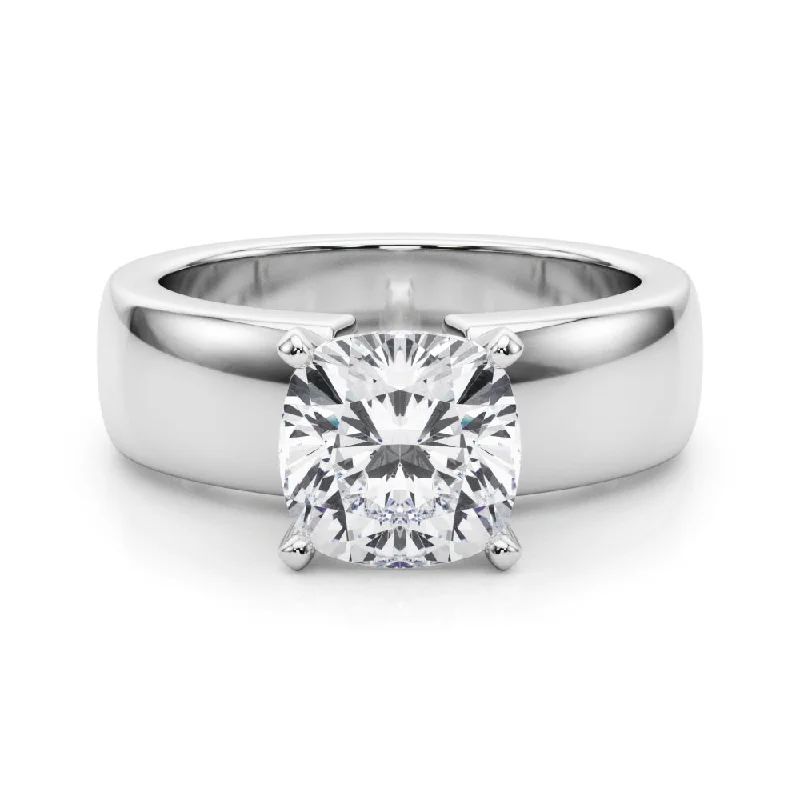 Ladies Engagement Rings Antique Spark-14K Solitaire Ring / Engagement ring