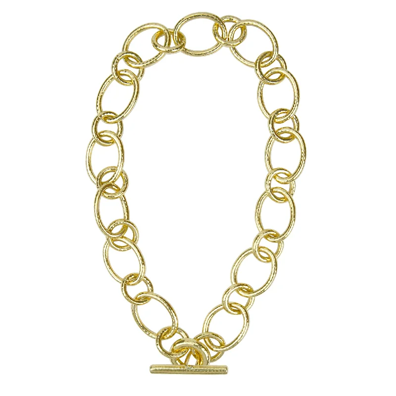 Ladies Necklaces Eye Popping-Necklace - Gold (2367A)