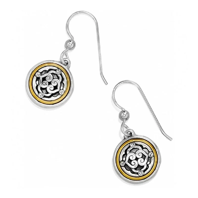 Ladies Earrings with Pure Okenite-Brighton : Intrigue French Wire Earrings