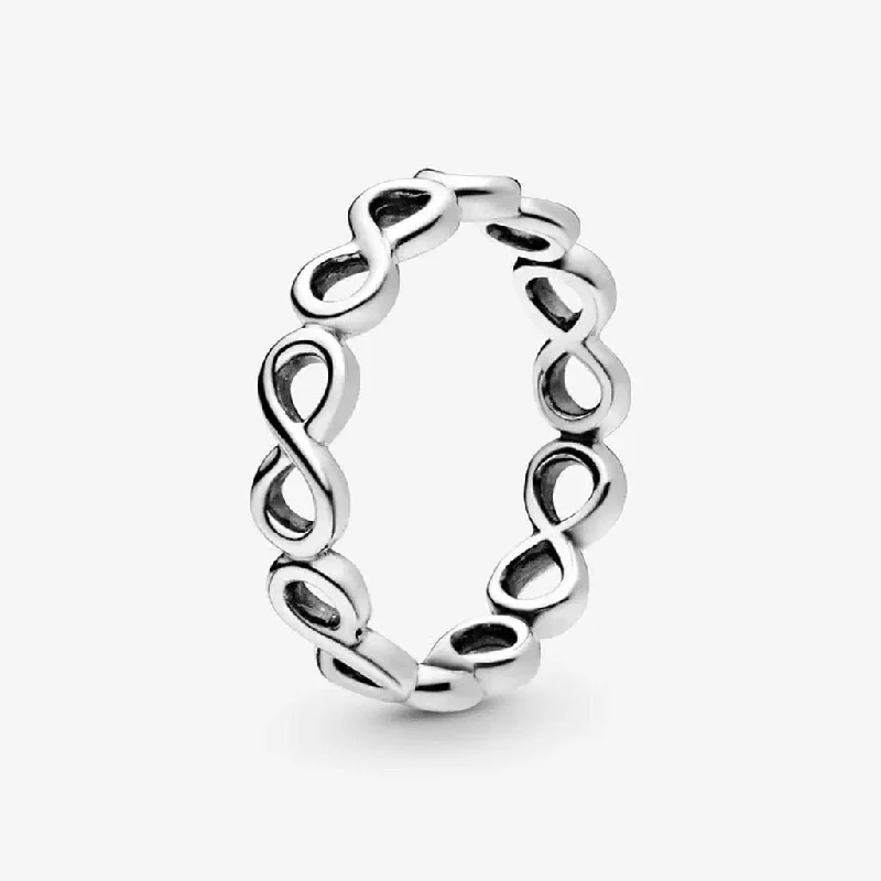 Ladies Spinner Rings -PANDORA : Simple Infinity Band Ring