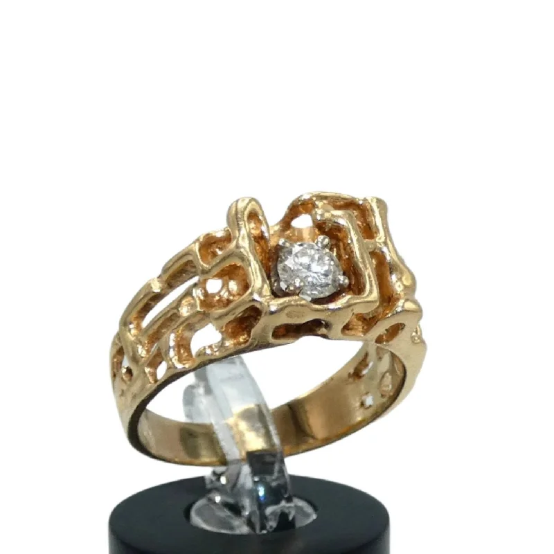 Ladies Heirloom Rings -14K Gold Diamond Ring