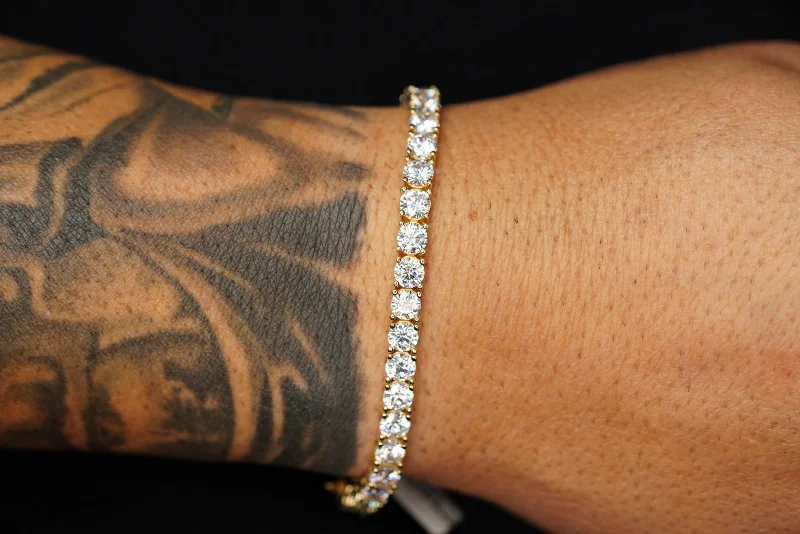 Ladies Pearl Strand Bracelets -10k Crystals Bracelet